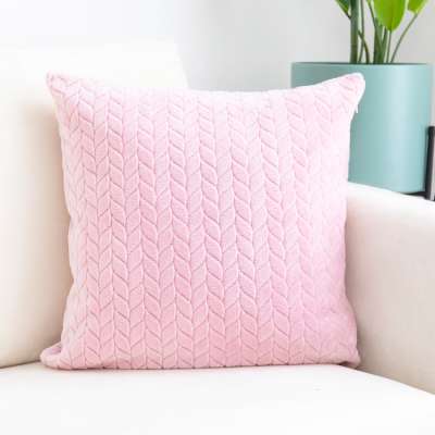 Home decorative velvet pillow cover hot sell pillow case