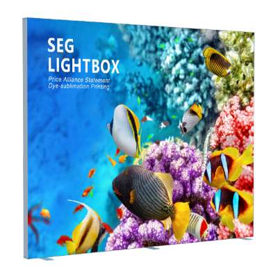 100mm Trade Show Outdoor High Quality Stretch Fabric SEG Lightbox