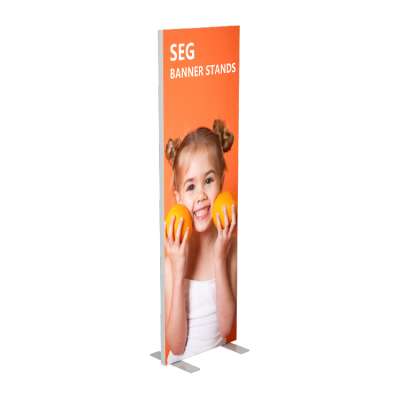 40mm Trade Show Aluminium SEG Banner Outdoor Exhibition Stand