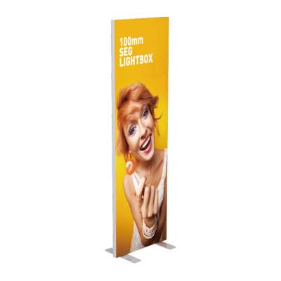 Best Price 100mm Outdoor Advertising Exhibition Stand SEG Lightbox