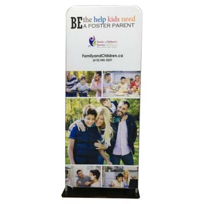 New Design Tension Fabric Display Tube Banner stands