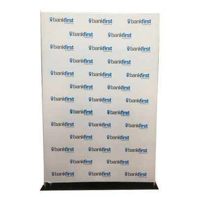 New product! Metal base fabric signboard banner display stand